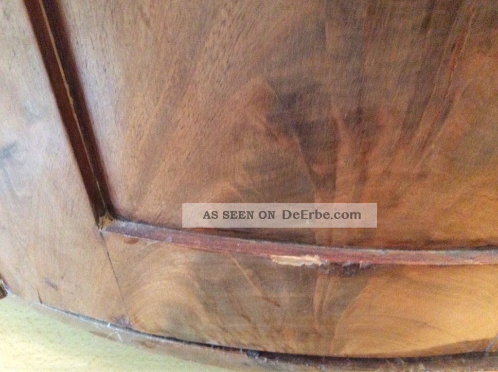 Antiker Eckschrank/eckkomode Biedermeier