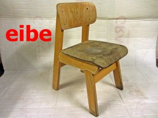 Alte Kinderstuhl Holz Stuhl Stühle Eibe Bild