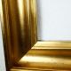 Holzrahmen Profilrahmen Gold Klassisch Glatt 57,  5 X 44,  5 Cm Für Gemälde Ohne Gl Rahmen Bild 3