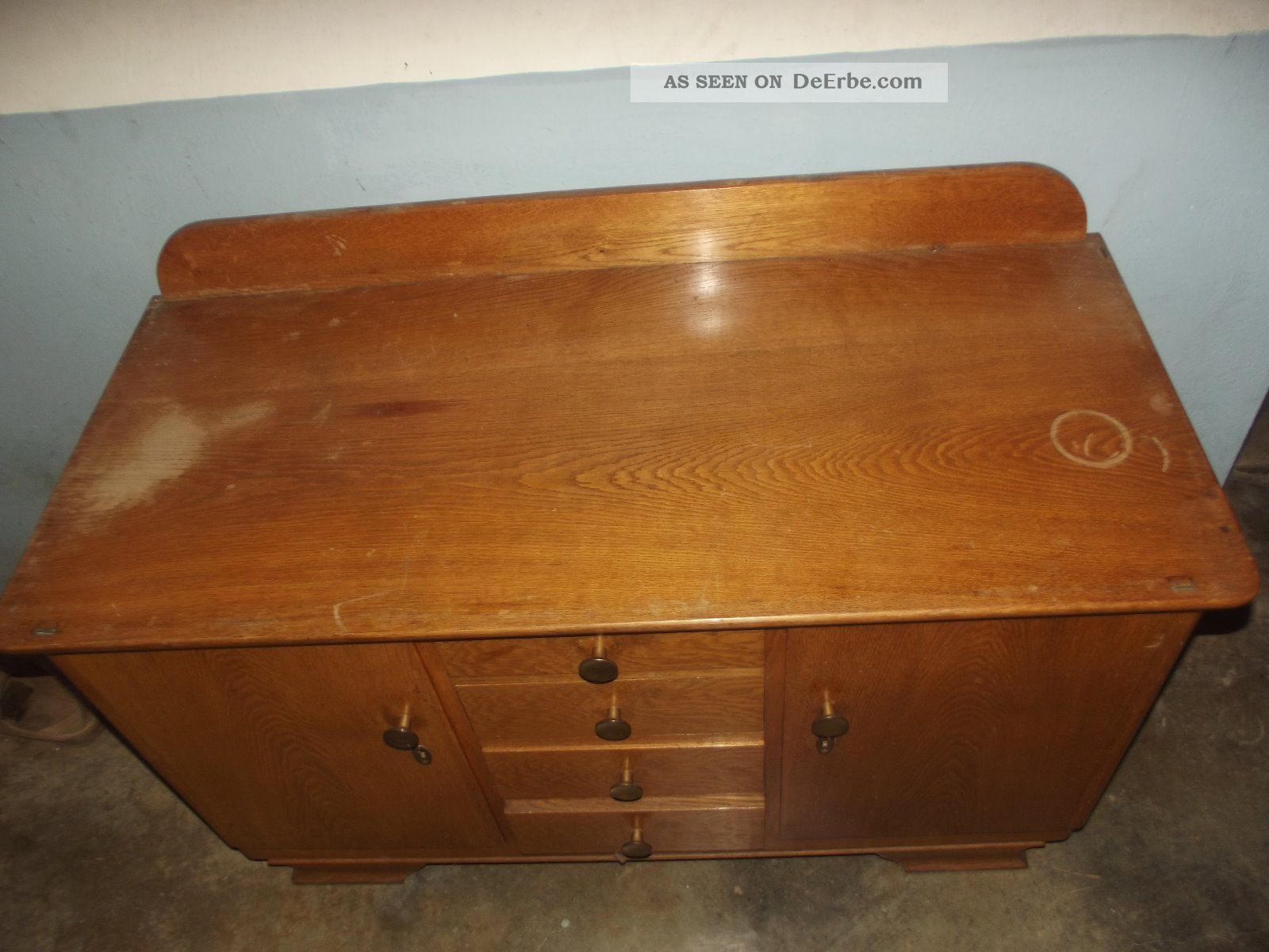 Kommode / Waschtisch Aus Massivholz (b120xh80xt54)