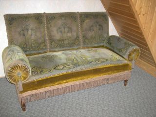 Antikes Sofa,  Jugendstil Bild