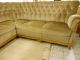 Sofa Couch Ecksofa Chippendale Stil Chesterfield Stil Grün Stilmöbel nach 1945 Bild 3