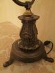 Gute,  Antike,  Schwere Bronze - Tischlampe Aus Privater Sammlung Antike Originale vor 1945 Bild 3