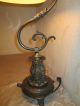 Gute,  Antike,  Schwere Bronze - Tischlampe Aus Privater Sammlung Antike Originale vor 1945 Bild 5