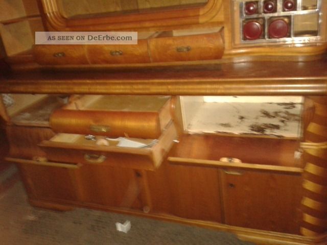 Oma S 2 Teiliger Kuchenschrank 50er Jahre Schrank Mit Brotkasten