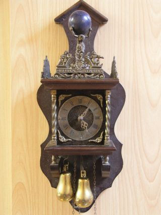 Hubert Repr Friesenuhr Zaanse Clock Reiterpendel Regulator Wanduhr Pendeluhr Bild