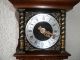 Holz Regulator Wanduhr Aus Holland Glockenschlag Zaanse Clock Innen 60cm Gefertigt nach 1950 Bild 4
