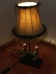 Prächtige Tischlampe - Leuchte - Lampe Im Kolonialstil Gefertigt nach 1945 Bild 6