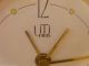 Uti Paris Golf Uhr Tischuhr Wecker Massiv Messing Desk Alarm Clock Solid Brass Gefertigt nach 1950 Bild 4