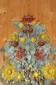 True Vintage Florale Wandlampe Florentiner 50er / 70er Leuchte Sehr Attraktiv Gefertigt nach 1945 Bild 2