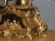 Schöne Antike Französische Figurenuhr - Kaminuhr - Aus Metallguss Um 1900 Antike Originale vor 1950 Bild 1