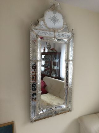 Venezianischer Spiegel (murano Art) Bild