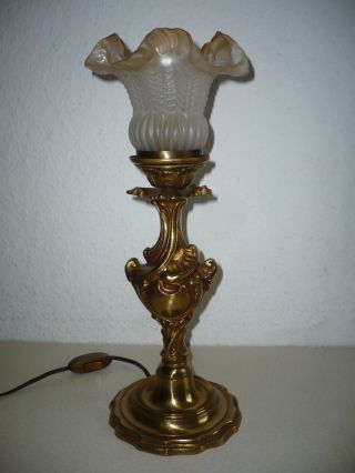 Tischlampe,  Bronze Bild