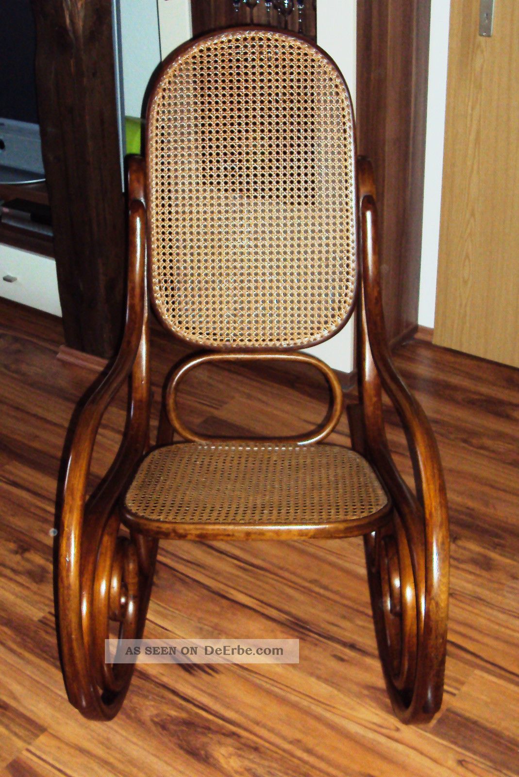 RaritÄt Jacob&joseph Kohn Wien Bugholz Schaukelstuhl Aus Holz