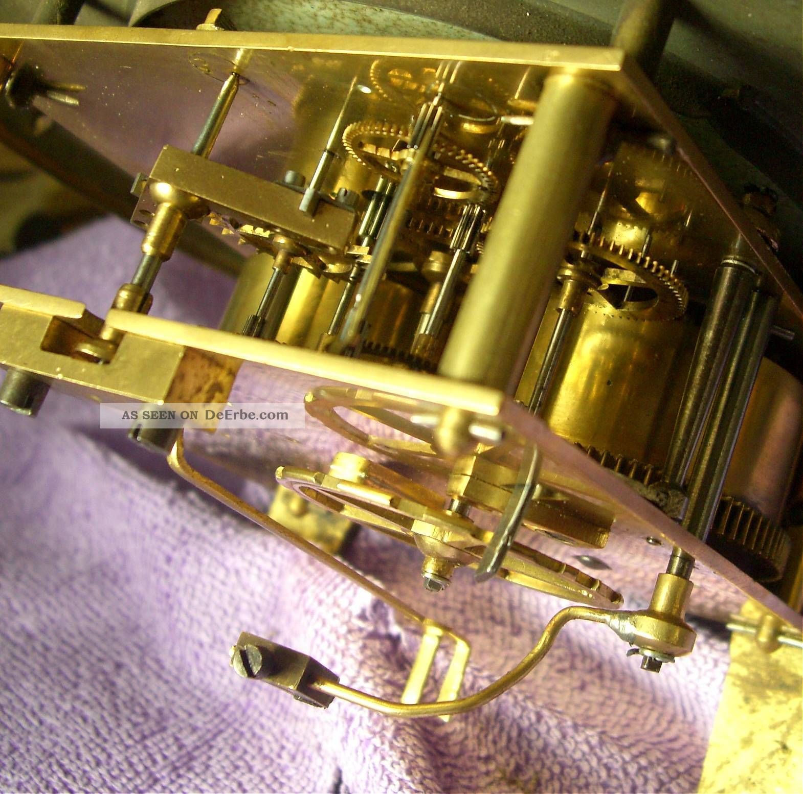 Sehr Großer Gepflegter Regulator, Seltenes Uhrwerk, Wanduhr, Ca. 1880