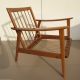 60er Modern Danish Teak Easy Chair Sessel Fauteuil Armchair Wegner - Jalk Ära 1960-1969 Bild 9