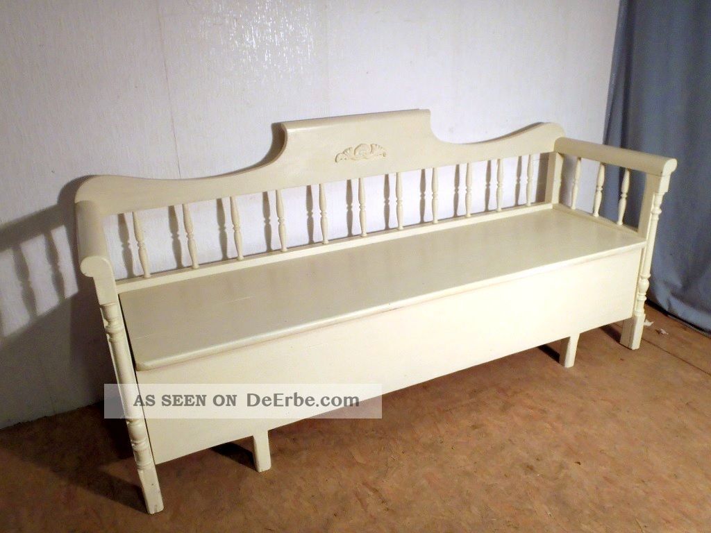 Biedermeier truhenbank