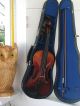 4/4 Geige Generalüberarbeitet Antonius Stradivarius Markneukirchen Um 1900 Saiteninstrumente Bild 9