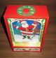 Ikecho Musical Box / Jingle Bells / Season ' S Greetings / Spieluhr Weihnachtsmann Mechanische Musik Bild 1