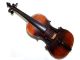 Vier StÜck Antike Geigen,  Vier BÖgen,  Ein Holz - Geigen - Koffer Saiteninstrumente Bild 1