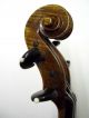 Sehr Gepflegte Geige Aus Nachlass,  Mit Zettel - Tolle Maserung Saiteninstrumente Bild 4