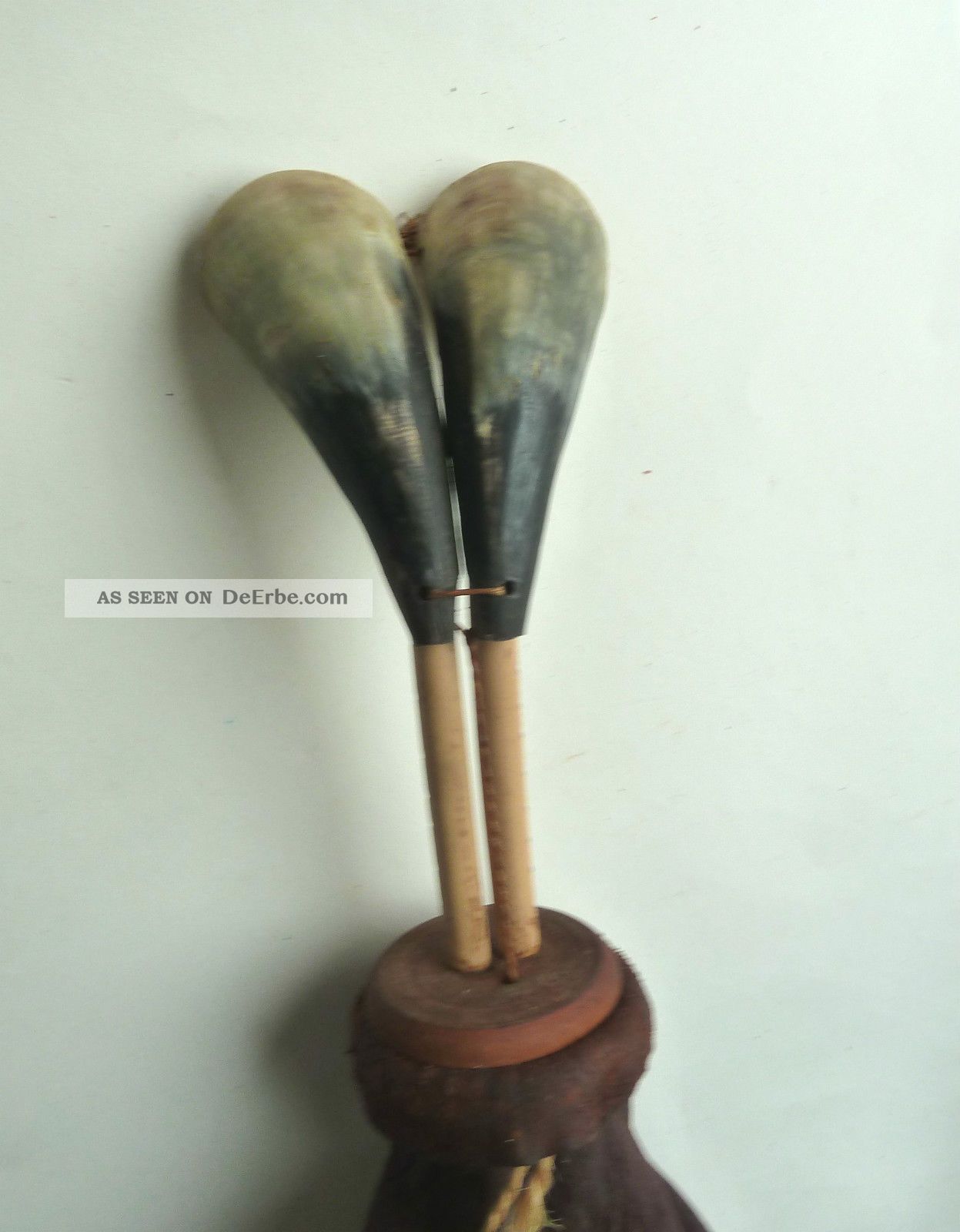 Dudelsack, Flöte?? Aus Leder, Holz, Horn, Instrument??? Wofür