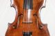4/4 Alte Geige Mit Zettel Joannes Georgius Thir Old Violin Saiteninstrumente Bild 1