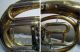 Cerveny Ath 821 - 4px Tenorhorn Messing Um 1950 Oder älter/ Teilespender Blasinstrumente Bild 2