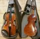Geige / Violine Mit Bogen Und Kasten Usw.  Wohl 4/4 Größe Saiteninstrumente Bild 1