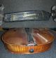 Geige / Violine Mit Bogen Und Kasten Usw.  Wohl 4/4 Größe Saiteninstrumente Bild 8