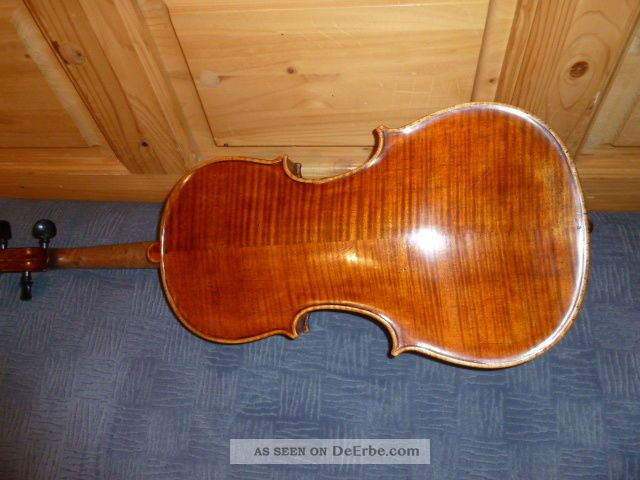 Sehr Gut Erhaltene Bratsche/viola (40,  5 Cm) Mit Zettel Saiteninstrumente Bild