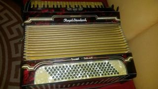 Royal Standard Grand Concert Vintage 120 Bass Akkordeon Vintage 1930/40 Topzust Bild