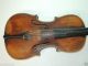 Nachlass: Alte Geige,  Sign.  Joseph Guarnerius Fecit Cremonae 1717? Ihs Saiteninstrumente Bild 1