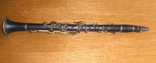 Uralte Klarinette/oboe ? über 100 Jahre Alt - Erbstück Bild