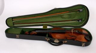 Meistergeige Violine Friedrich Aug.  Meisel Klingenthal 1866 Bild