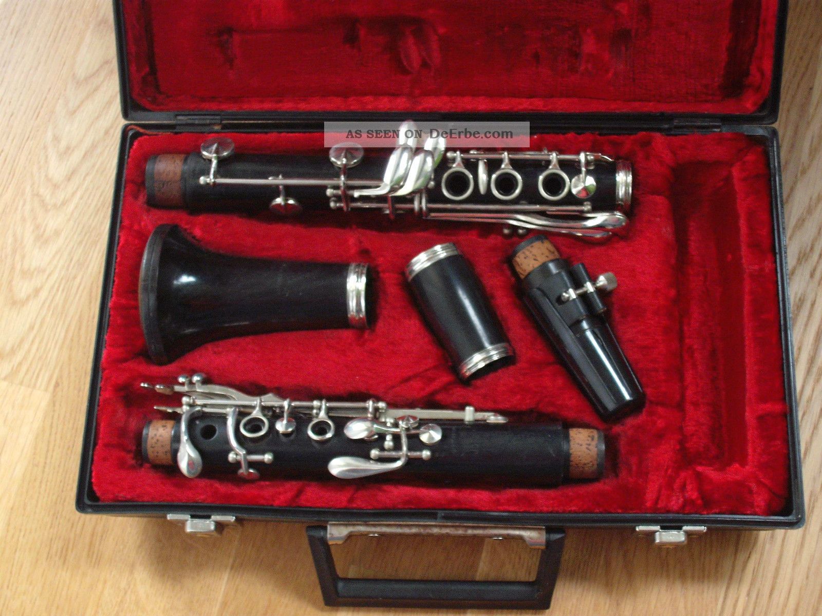 B - Klarinette Selmer,  Komplett Mit Koffer Und Mundstück Blasinstrumente Bild