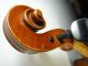 Alte Antike Geige Violine Old Violin Violino Italien Italy Pietro Messori ? Saiteninstrumente Bild 11
