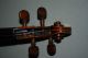 Alte Geige Meistergeige Herrliches Holz Geflammt Violine Mit Zettel Saiteninstrumente Bild 4