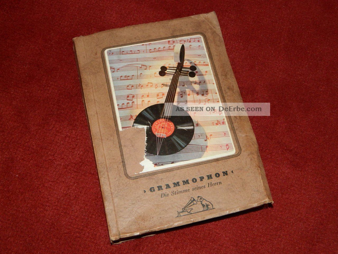 Deutsche Grammophon Gmbh Schallplatten - Katalog 1939 - 40,  Gut Erhaltener Katalog Mechanische Musik Bild
