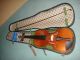Alte Geige Violine Mit Geigenkasten Rarität Nostalgie Aus Nachlass Antik Saiteninstrumente Bild 1