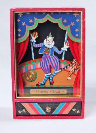 Spieluhr,  Dancing Clown,  Tanzender Clown Bild