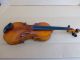 Alte Geige Violine Instrument Musik Sammlerstück Keine Stradivarius Geige Saiteninstrumente Bild 7