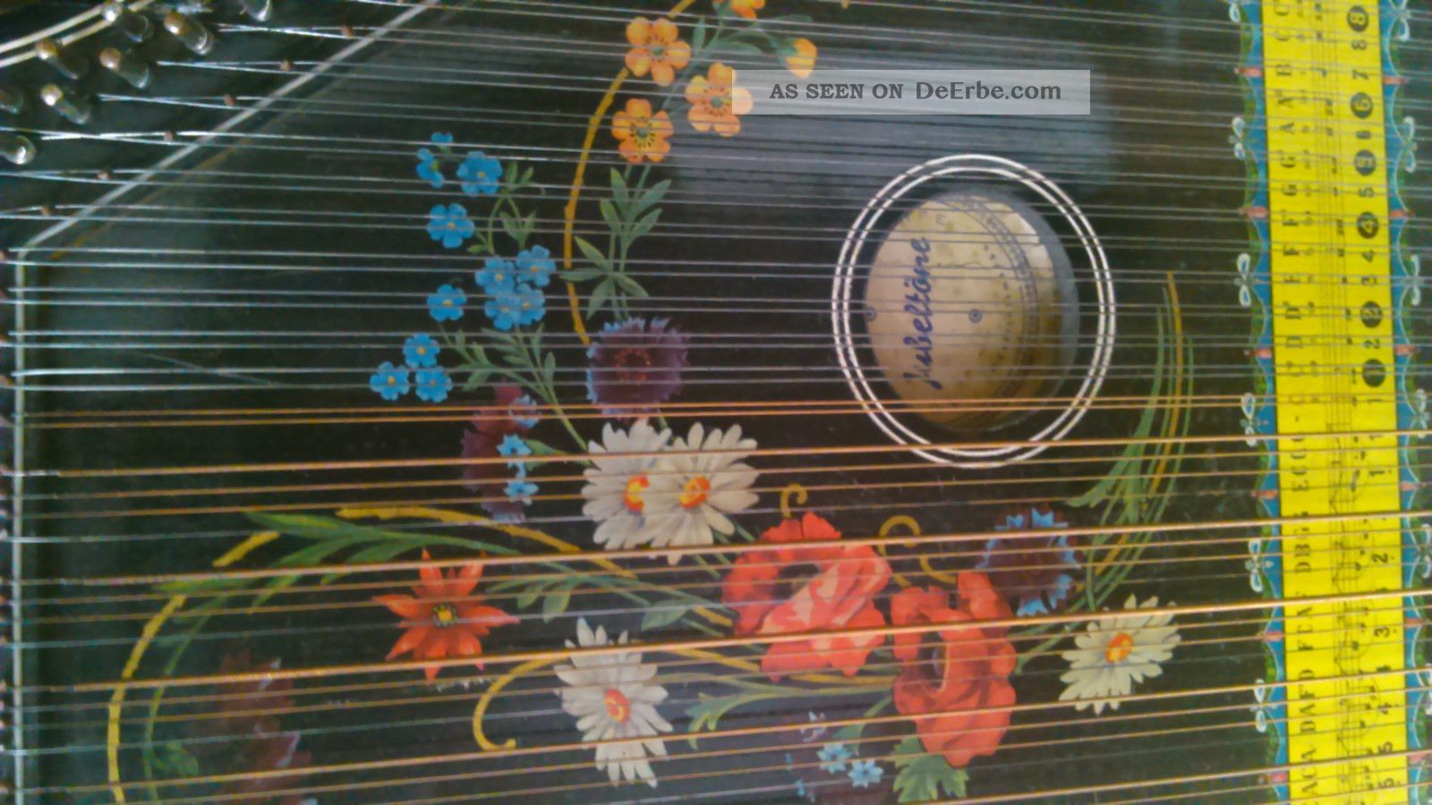 Konzert Salon Harfe Jubeltöne Mit Zubehör 1966 Zitter