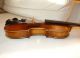 Schöne Alte Geige 4/4 Spielbereit Mit Koffer Ca.  100 Jahre Schöner Klang Antik Saiteninstrumente Bild 6
