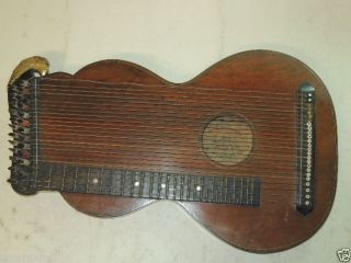 Wunderschöne Alte Zither V.  Jacob Schmidbauer Regensburg 19.  Jhrt Bild