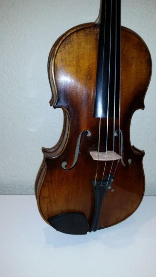 4/4 Geige Ca,  100 Jahre Alt Spielbereit. Bild
