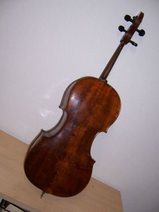 Sehr Altes Cello Violoncello Rarität Bild