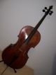 Sehr Altes Cello Violoncello Rarität Saiteninstrumente Bild 1