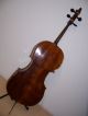 Sehr Altes Cello Violoncello Rarität Saiteninstrumente Bild 4