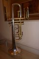 B - Trompete Hüttl - Silver Colibri ' 69 Versilbert & Raw Brass (antik Gebürstet) Blasinstrumente Bild 6